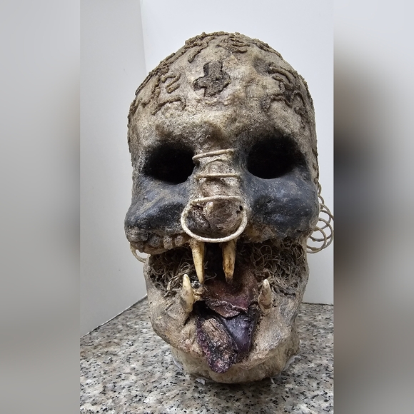 Dark Art Macabe Horror Dead Head
